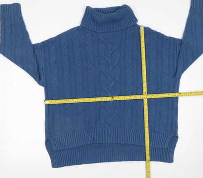 Womens UK Size L JOIE Blue Pullover Jumper