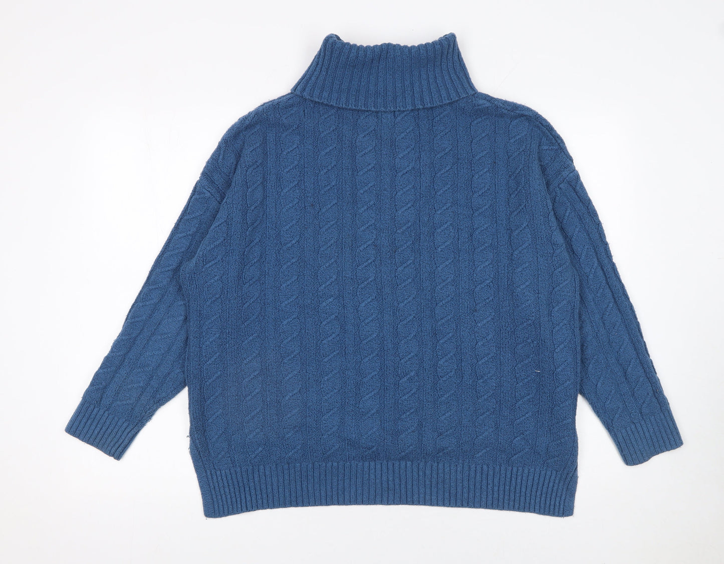 Womens UK Size L JOIE Blue Pullover Jumper