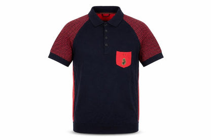 Mens UK Size L Luke Cotton Polo Shirt