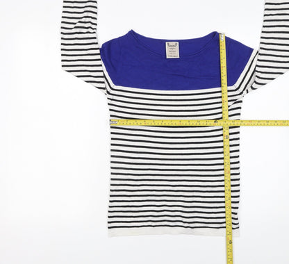 Womens UK Size M Nicole for F·R Blue Pullover Jumper