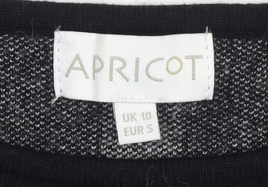 Womens UK Size 10 Apricot Fit & Flare Dress
