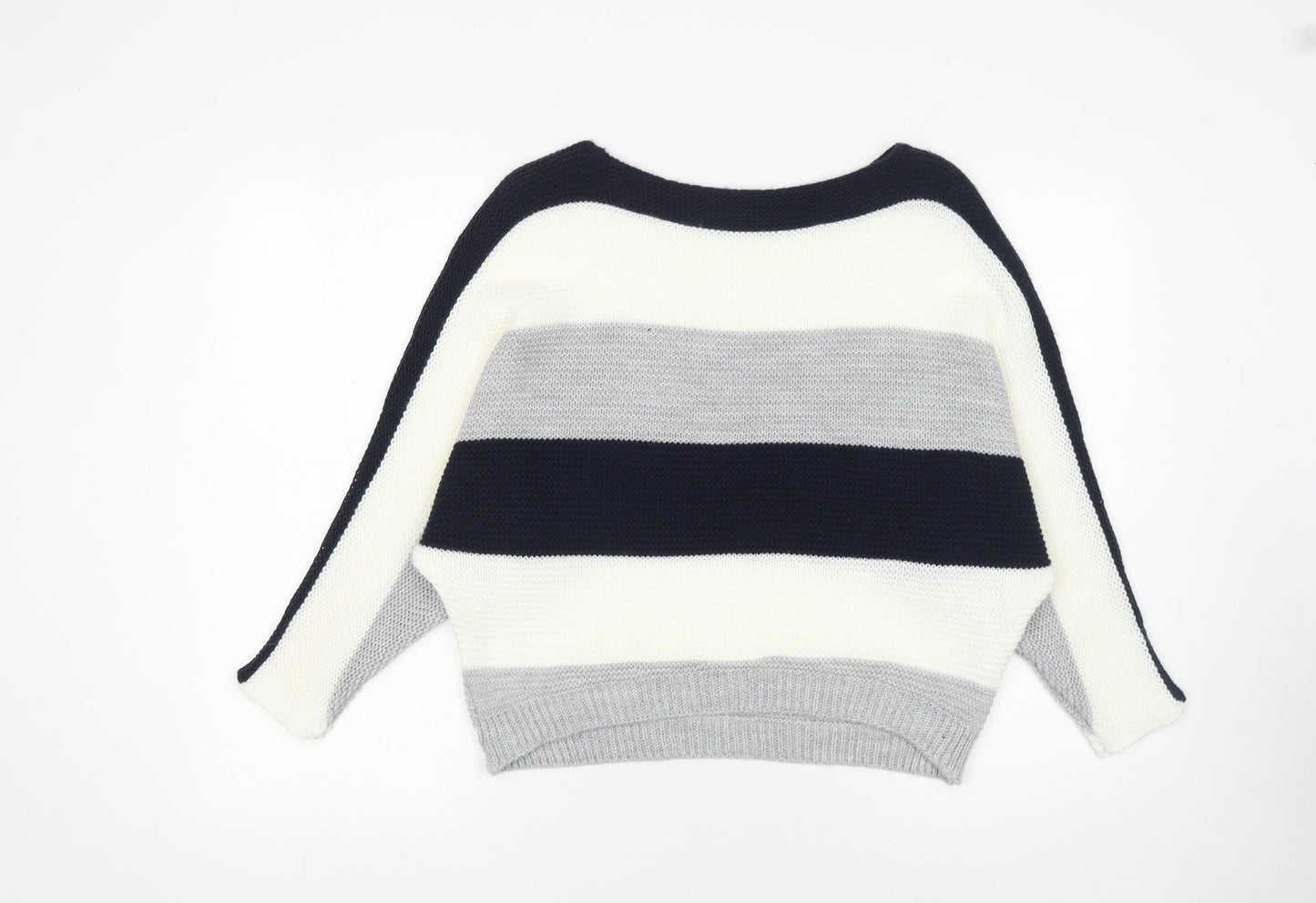 Womens UK Size S Quiz Multicoloured Pullover Jumper