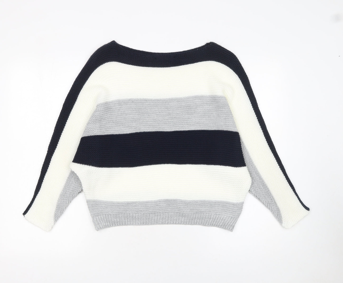 Womens UK Size S Quiz Multicoloured Pullover Jumper