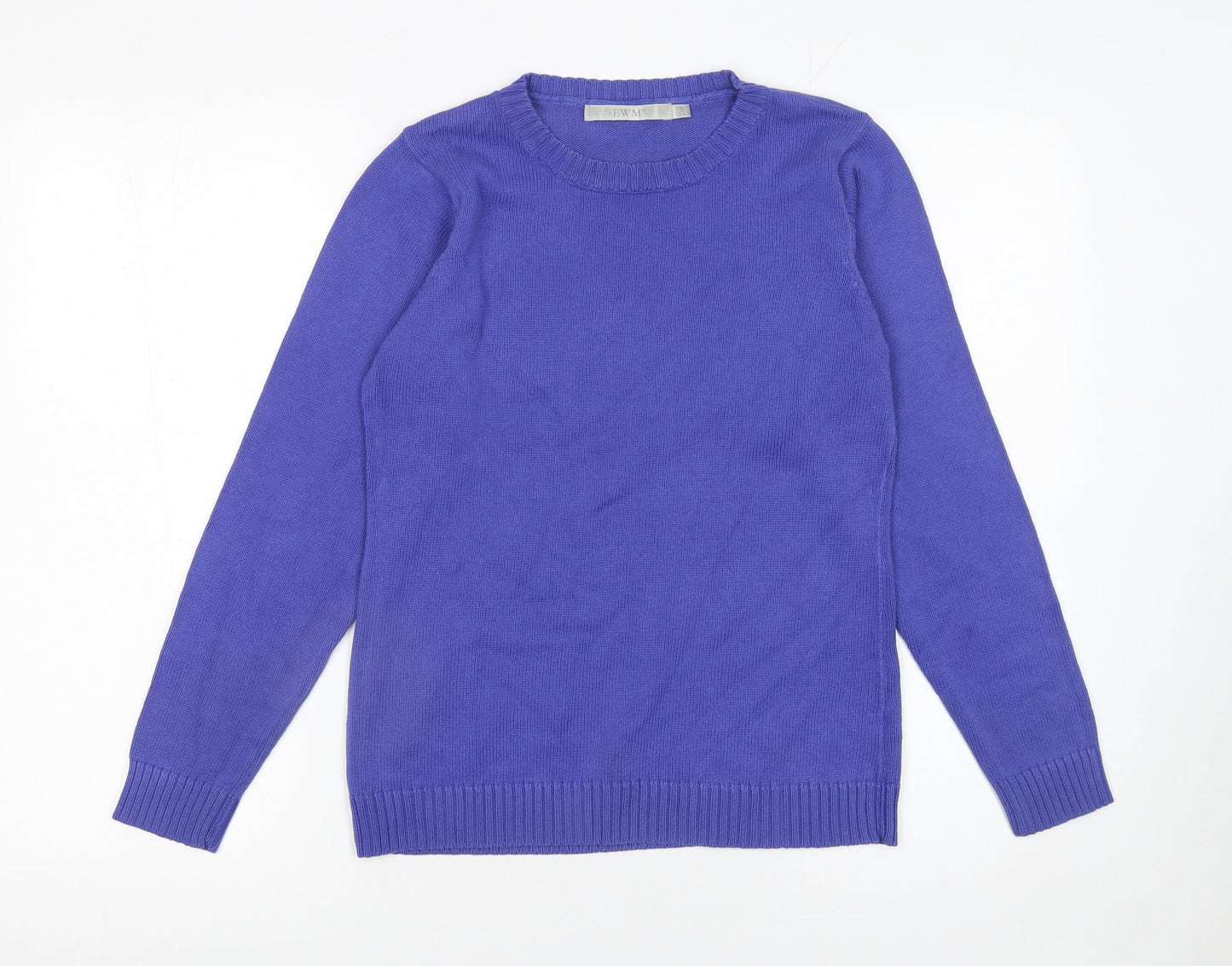 Womens UK Size S EWM Purple Pullover Jumper