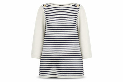 Womens UK Size 8 H&M White Pullover Jumper