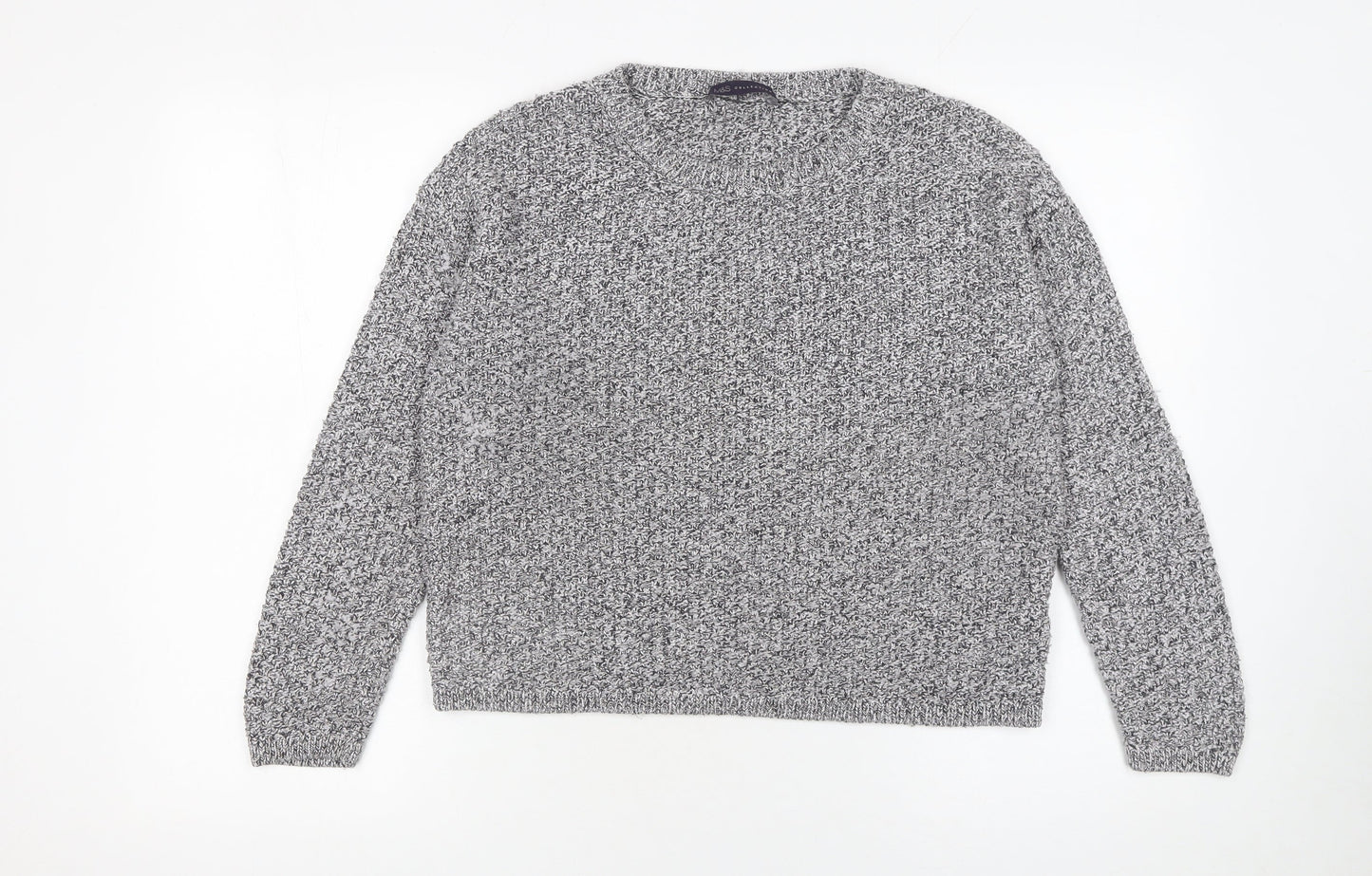 Womens UK Size 14 Marks and Spencer Grey Pullover Jumper