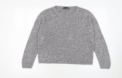 Womens UK Size 14 Marks and Spencer Grey Pullover Jumper