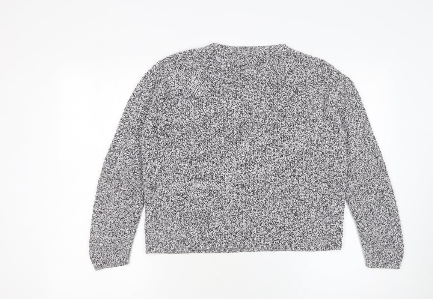 Womens UK Size 14 Marks and Spencer Grey Pullover Jumper