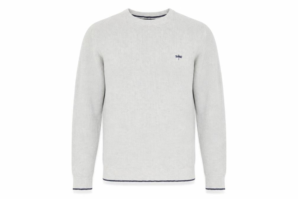 Mens UK Size M Easy Grey Pullover Jumper