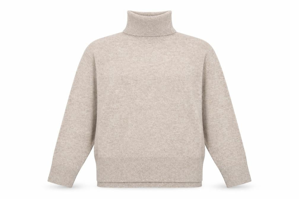 Womens UK Size M New Look Beige Pullover Jumper