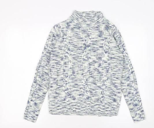 Womens UK Size S ISLE Multicoloured Pullover Jumper