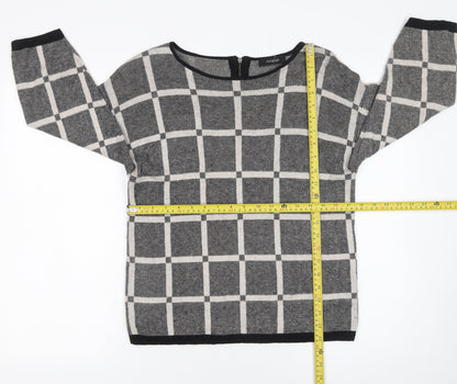 Womens UK Size 12 Marks and Spencer Grey Pullover Jumper