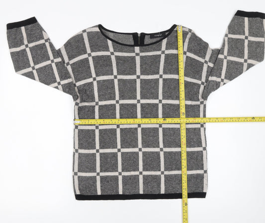 Womens UK Size 12 Marks and Spencer Grey Pullover Jumper