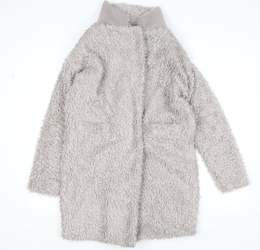 Womens UK Size 8 Paisie Beige Overcoat