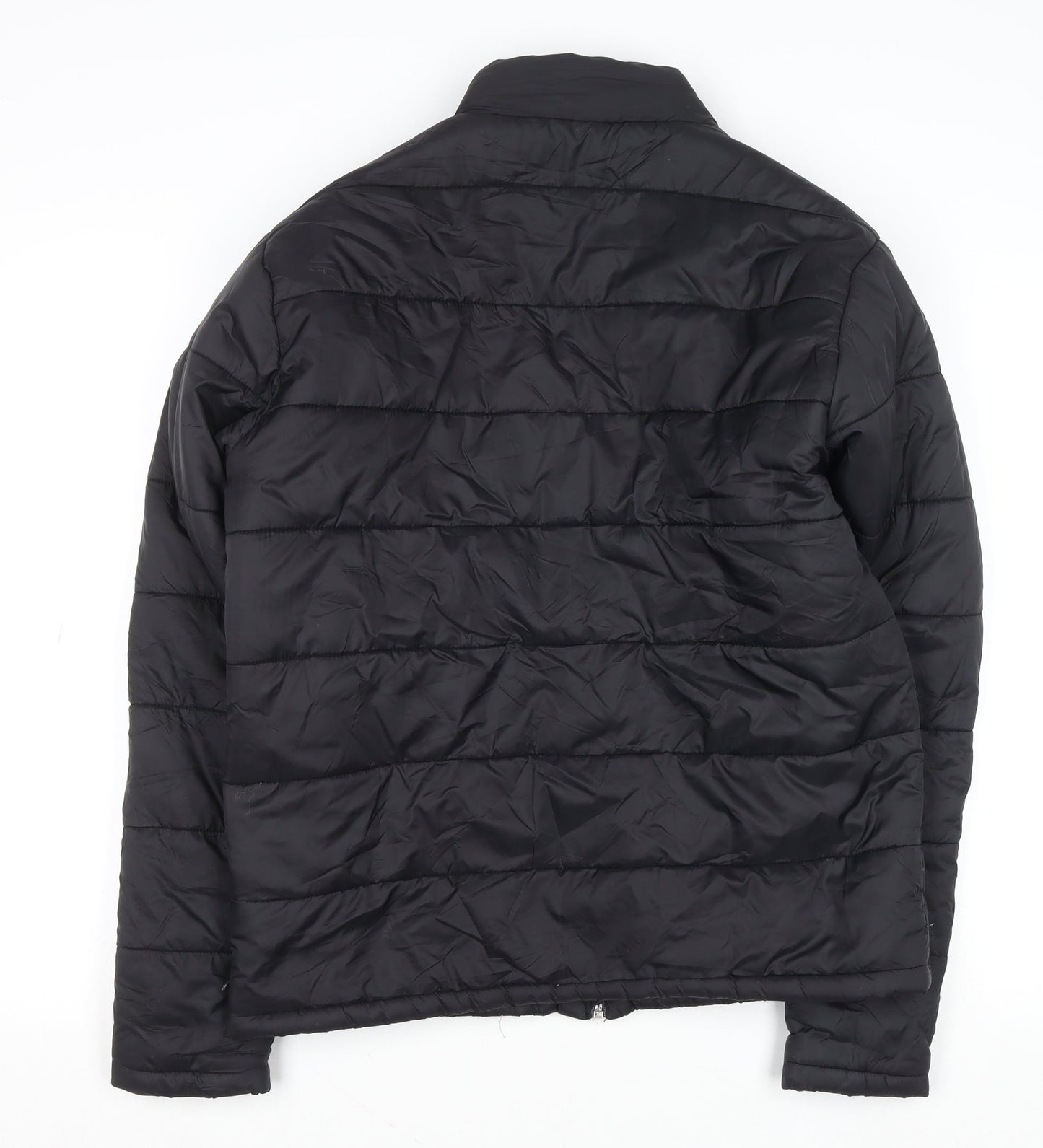 Womens UK Size M Zudio Black Puffer Jacket