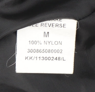 Womens UK Size M Zudio Black Puffer Jacket