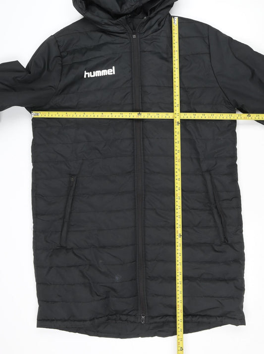 Mens UK Size M Hummel Black Puffer Jacket