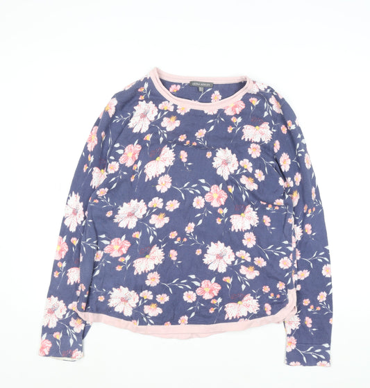 Womens UK Size 18 Laura Ashley Blue Pullover Jumper