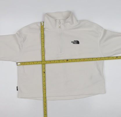 Womens UK Size L The North Face White Pullover Sweatshirt