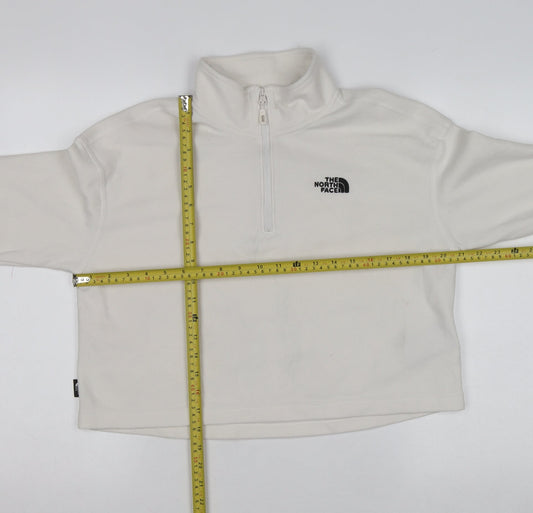 Womens UK Size L The North Face White Pullover Sweatshirt