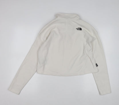Womens UK Size L The North Face White Pullover Sweatshirt