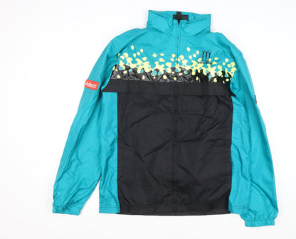 Mens UK Size S George Blue Windbreaker Coat