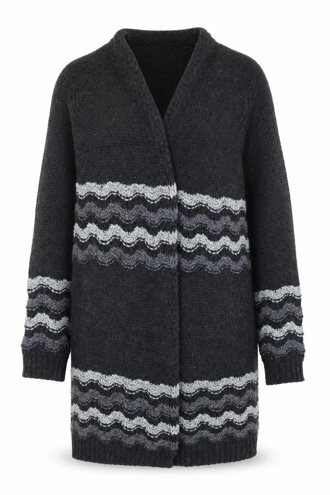 Womens UK Size M Marks and Spencer Grey Cardigan Jumper