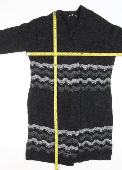 Womens UK Size M Marks and Spencer Grey Cardigan Jumper