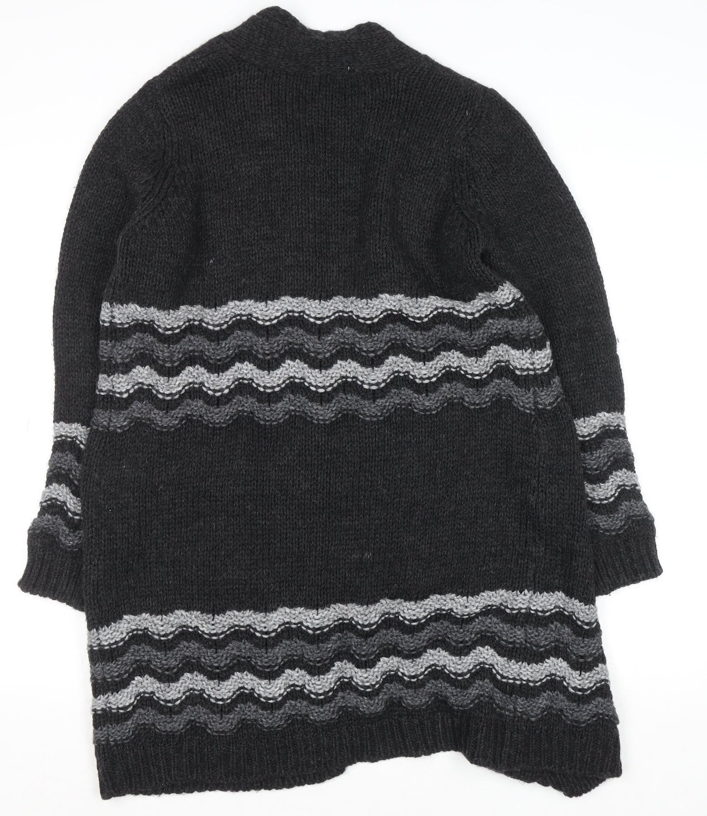 Womens UK Size M Marks and Spencer Grey Cardigan Jumper