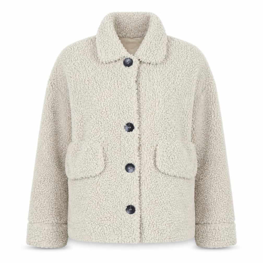 Womens UK Size 8 Boohoo Beige Basic Jacket