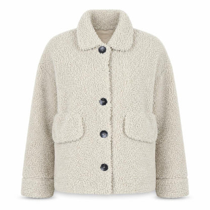 Womens UK Size 8 Boohoo Beige Basic Jacket
