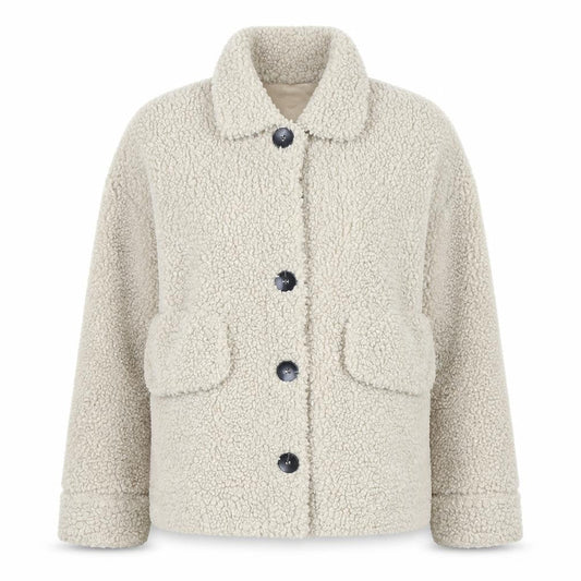 Womens UK Size 8 Boohoo Beige Basic Jacket