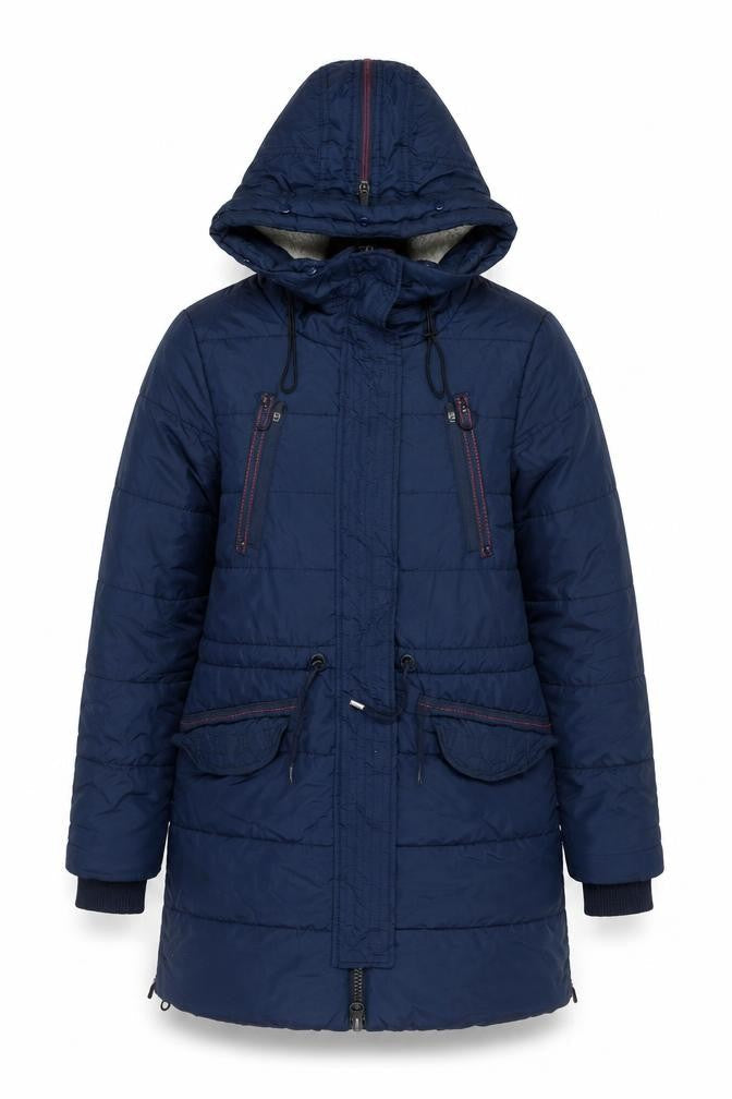Womens UK Size S VERO MODA Blue Parka Coat