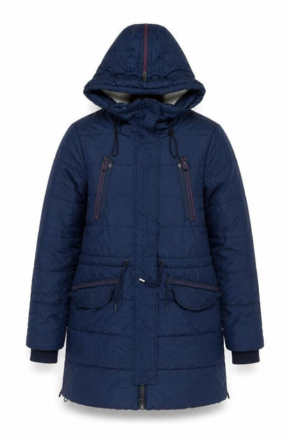 Womens UK Size S VERO MODA Blue Parka Coat