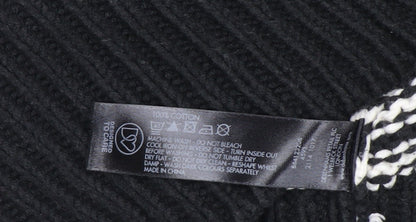 Womens UK Size 12 Jasper Conran Black Full Zip Jumper