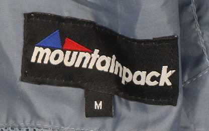 Mens UK Size M mountainpack Blue Windbreaker Coat