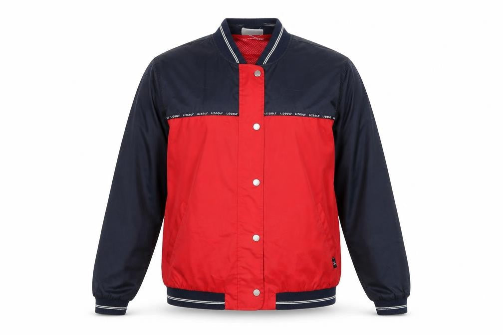 Mens UK Size M Liz Claiborne Multicoloured Varsity Jacket