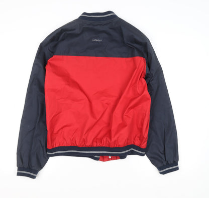 Mens UK Size M Liz Claiborne Multicoloured Varsity Jacket