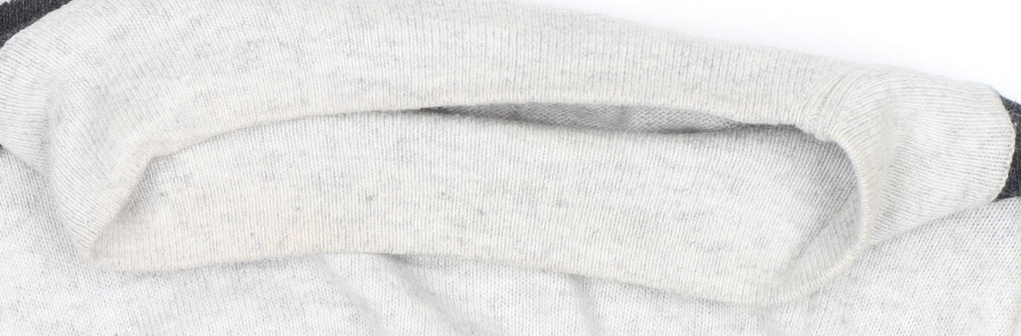 Unisex Adults UK Size L Mint Velvet Grey Pullover Jumper