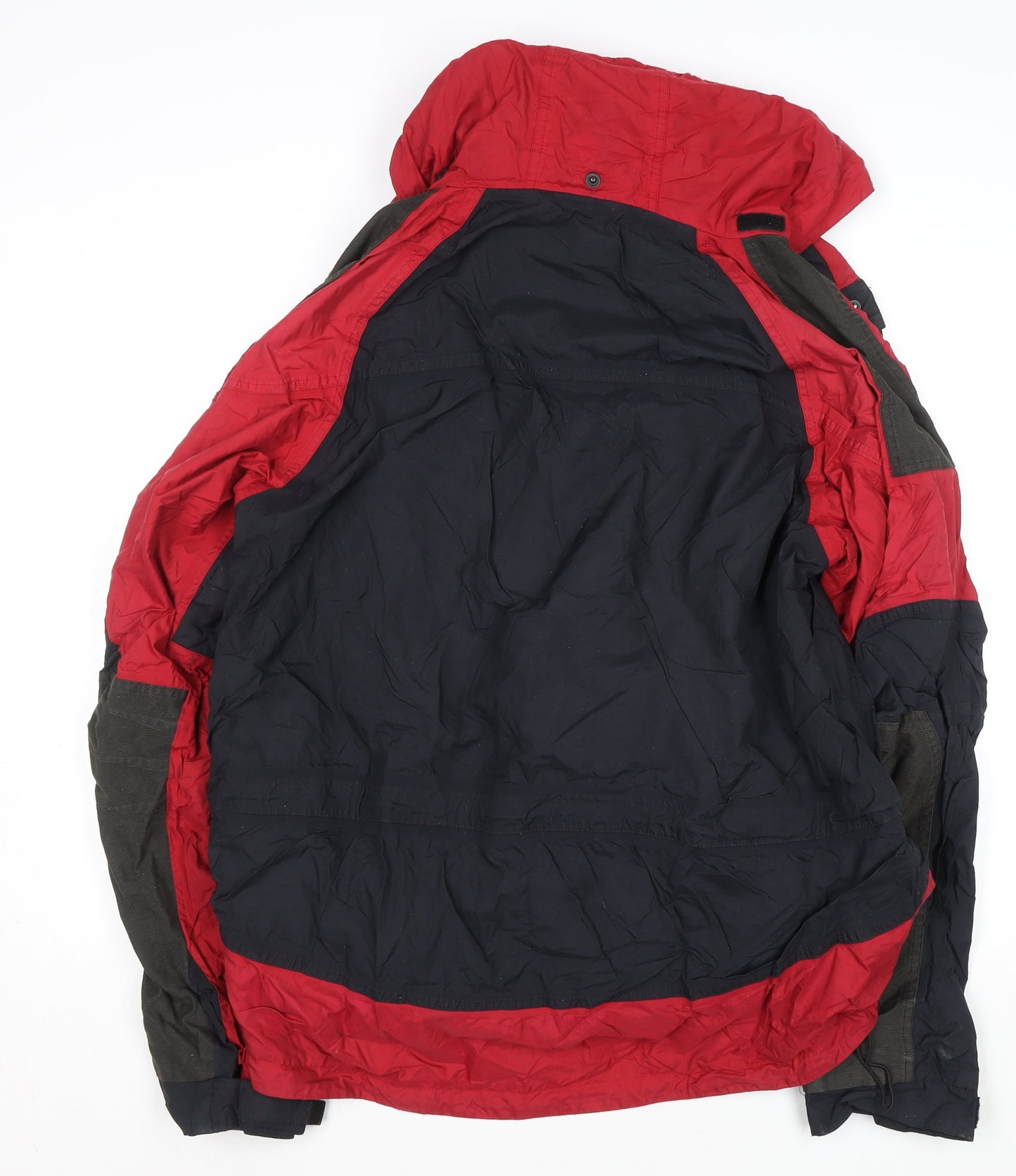 Mens UK Size L Serac Red Parka Coat