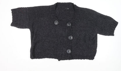 Womens UK Size XL NEXT Grey Cardigan Jumper