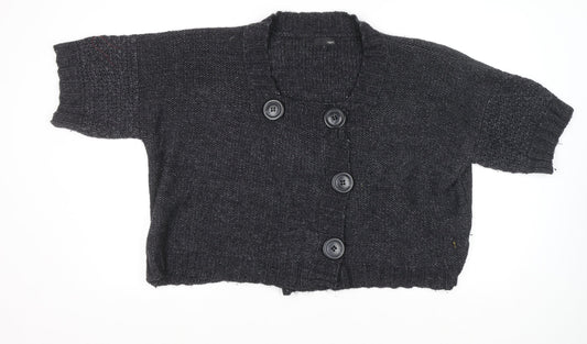 Womens UK Size XL NEXT Grey Cardigan Jumper