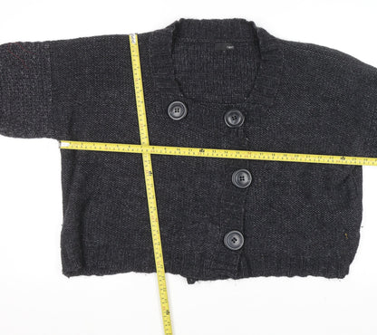 Womens UK Size XL NEXT Grey Cardigan Jumper