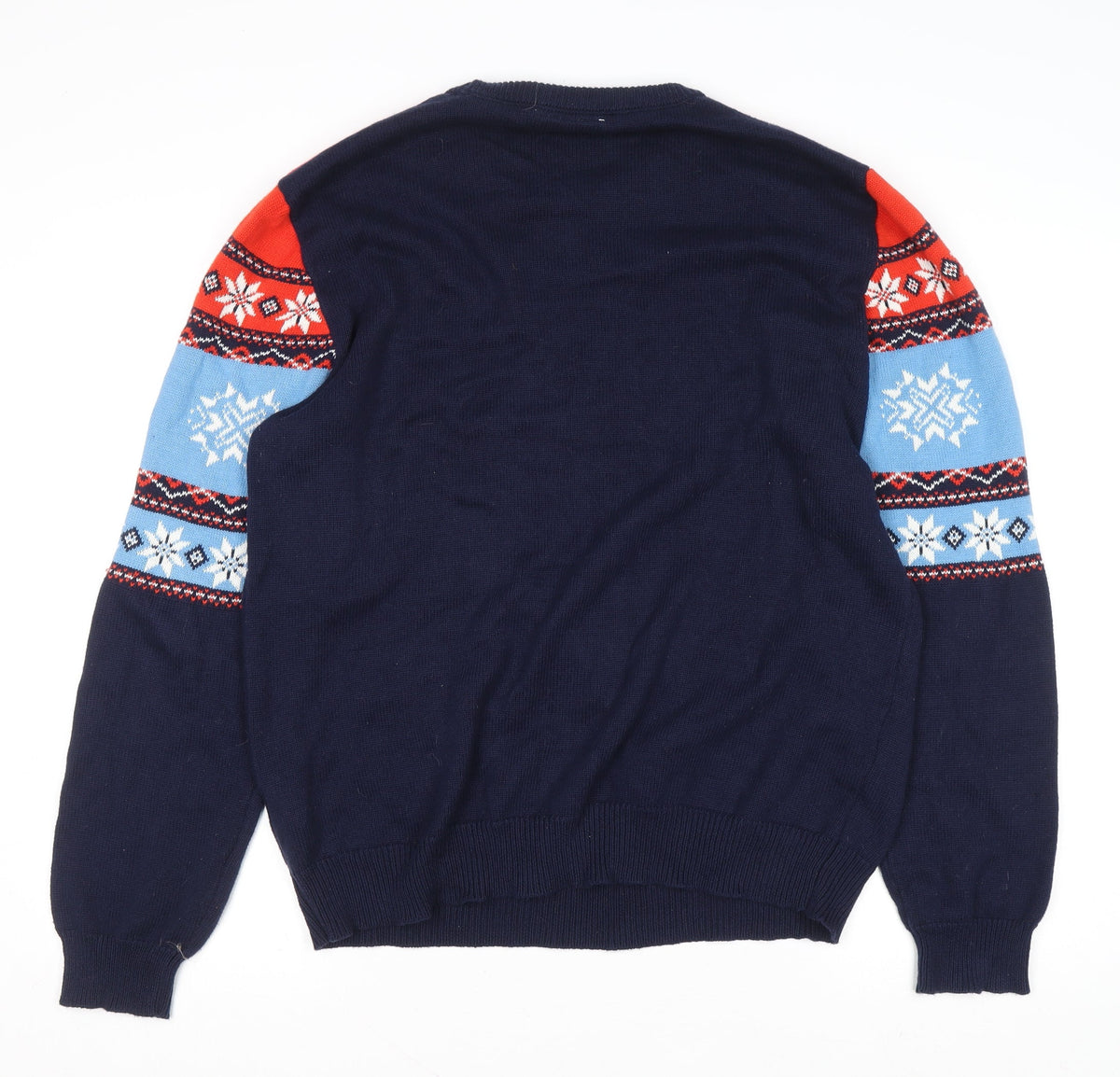 Marvel Captain America Men's Multicoloured Cotton Pullover Jumper L