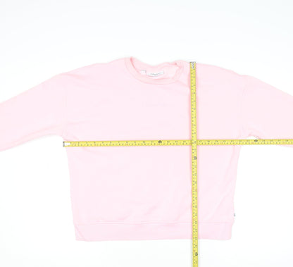 Womens UK Size M Calvin Klein Pink Pullover Sweatshirt