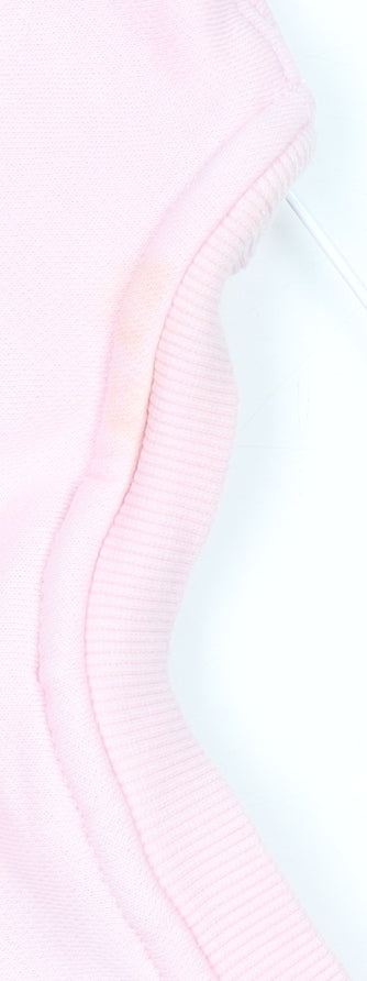 Womens UK Size M Calvin Klein Pink Pullover Sweatshirt