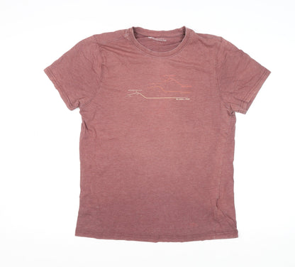 Mens UK Size M Mountain Warehouse Brown  T-Shirt