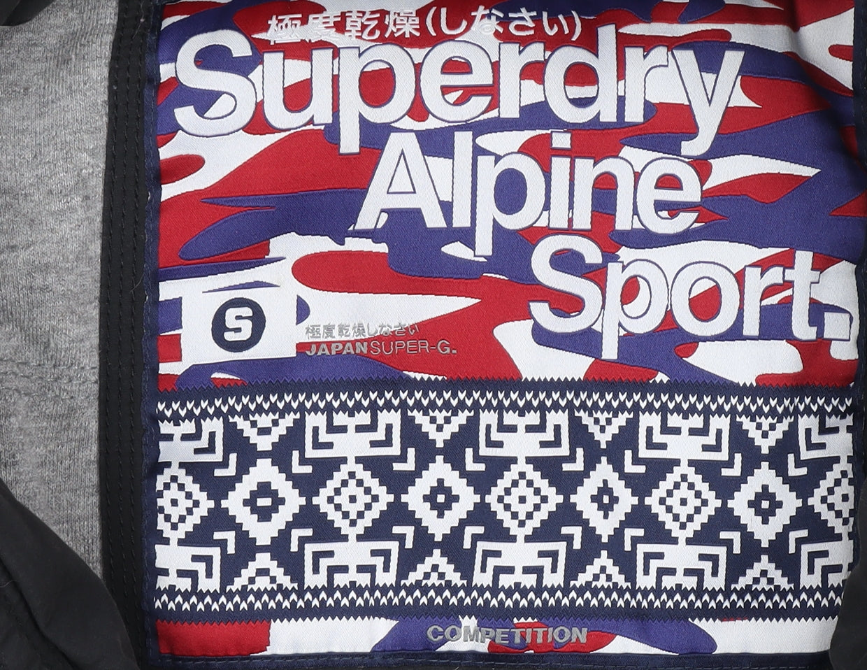 Womens UK Size S Superdry Black Puffer Jacket