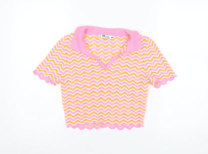 Womens UK Size M FB Sister Pink Pullover Jumper