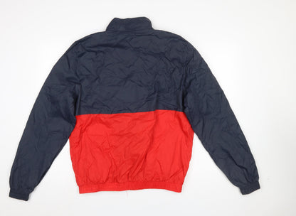 Mens UK Size L Broken Standard Multicoloured Windbreaker Coat